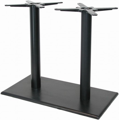 Stolová noha centrální BM 010/800x420 výška 720 mm šedá