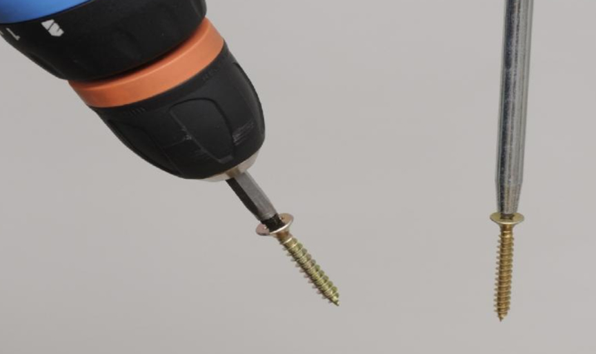 UNIQUADREX Vrut 3x16mm zápustná hlava zinek bílý