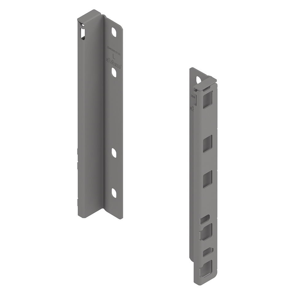 K-BLUM Merivobox, zásuvka E boxcap 550mm/40kg, světle šedá IG, vnitřní, sklo