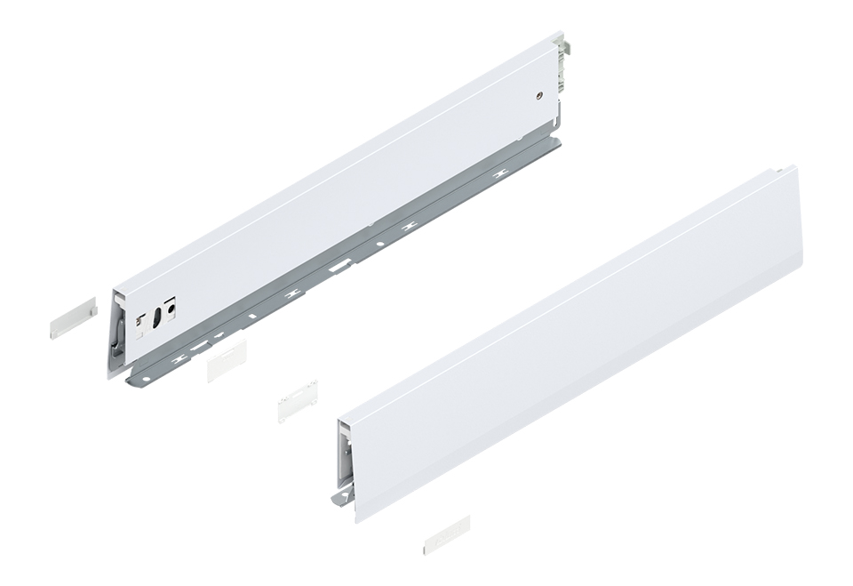 K-BLUM Merivobox, zásuvka E boxcap 550mm/40kg, bílá, Inserta