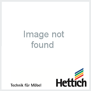 HETTICH 9121997 ArciTech podélný reling, 450mm, levá, bílá