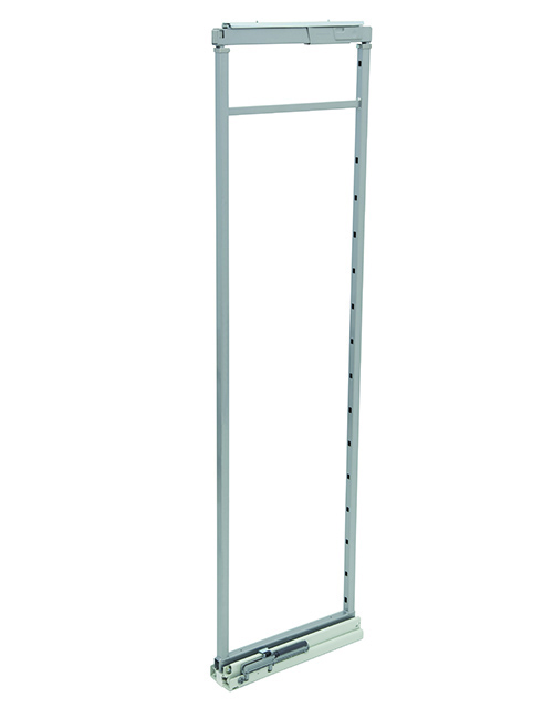 K-VIBO potravinová skříň, Galaxy, ROLL, bílá/chrom, 600/1060-1500